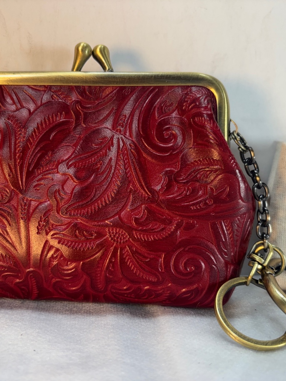 PATRICIA NASH MILAN ITALY-NWT59.00                   HAND TOOLING TOOK 3 WEEKS !